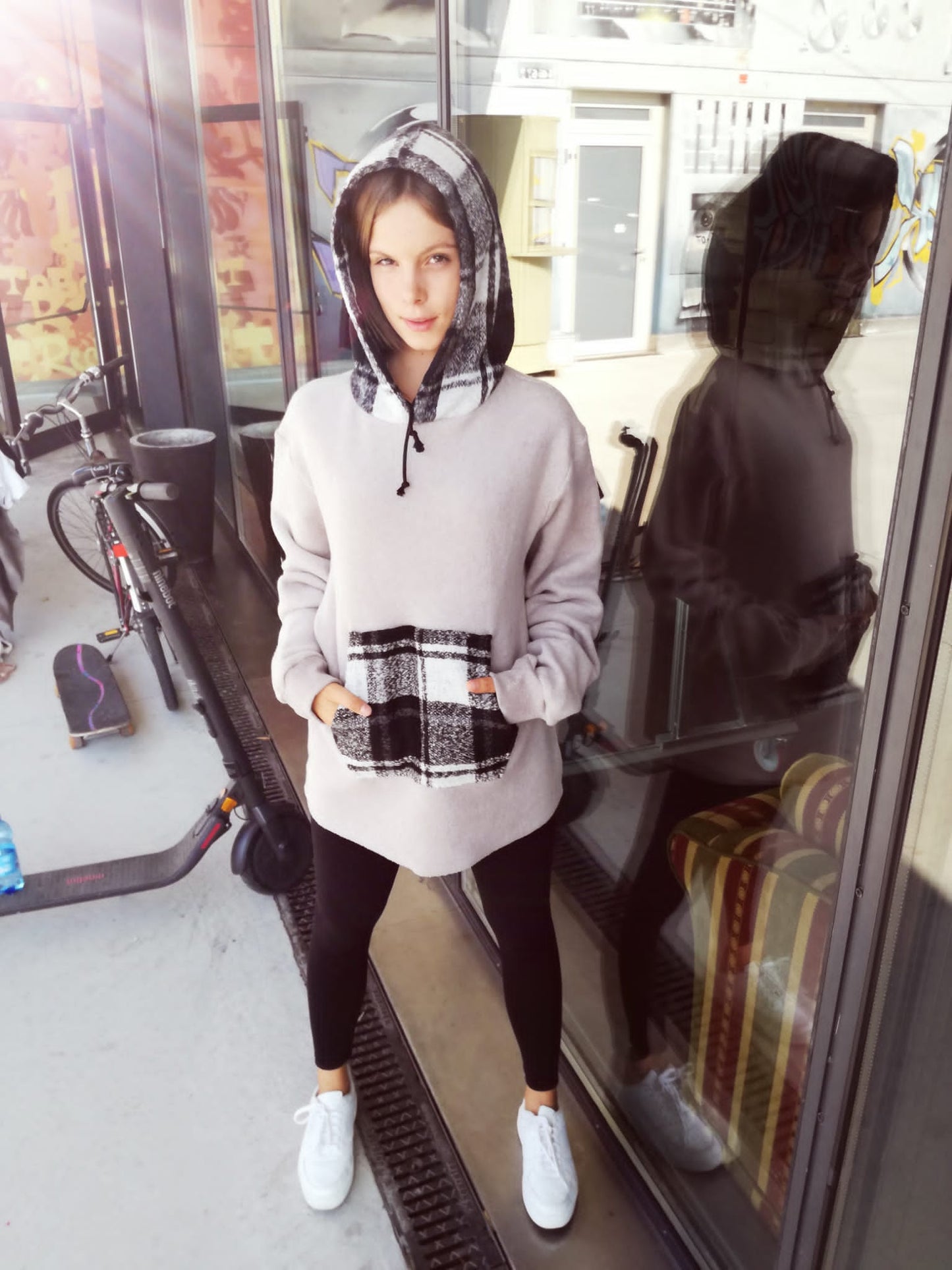 Soft Hoodie beige