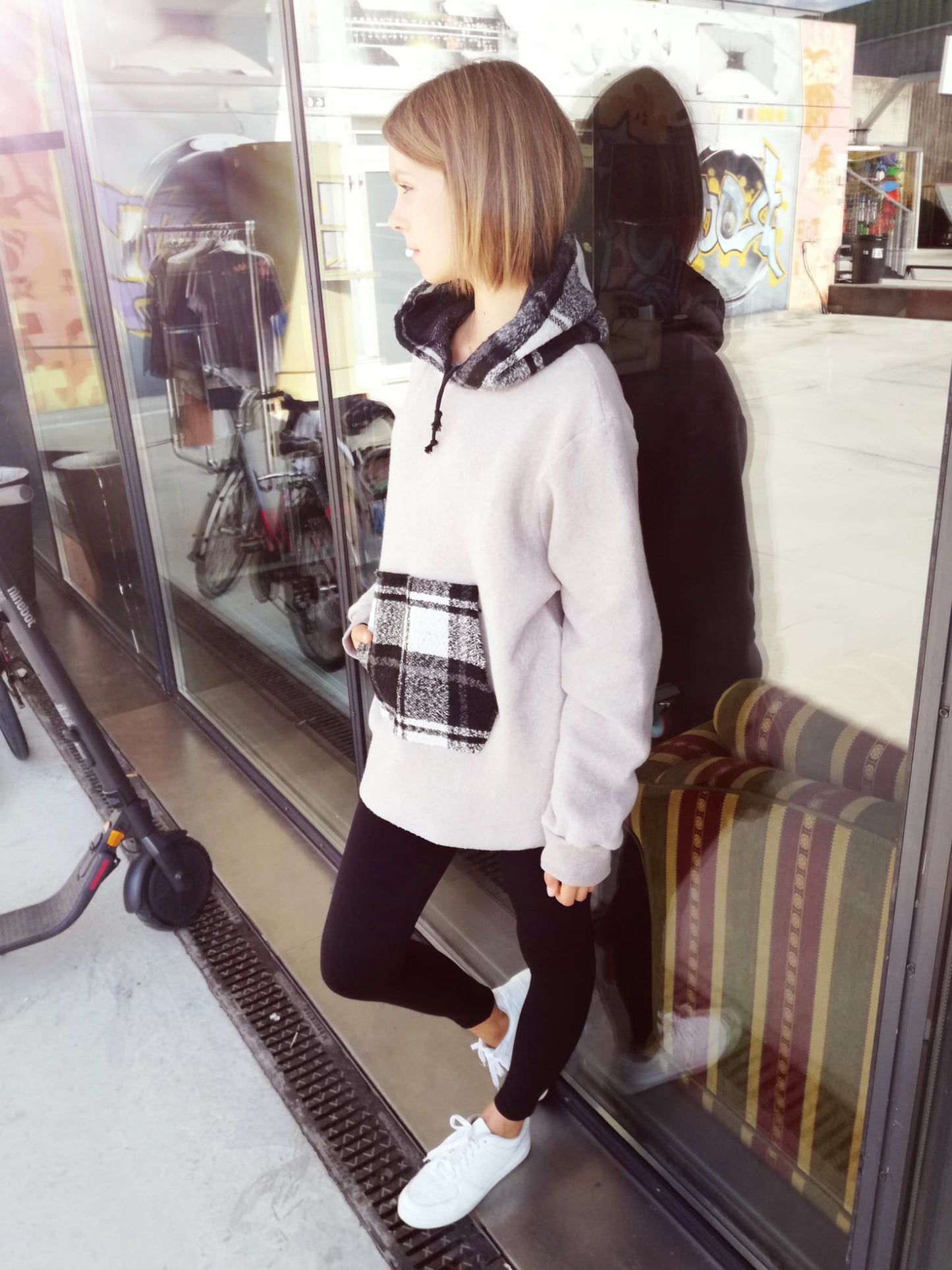 Soft Hoodie beige