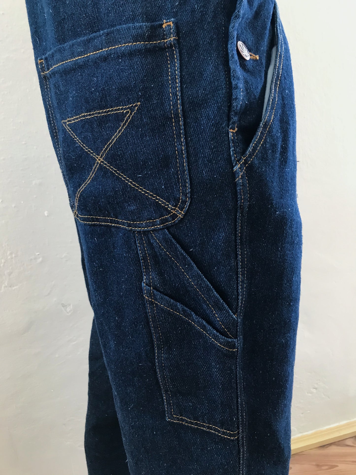 Latzhose dunkel unisex
